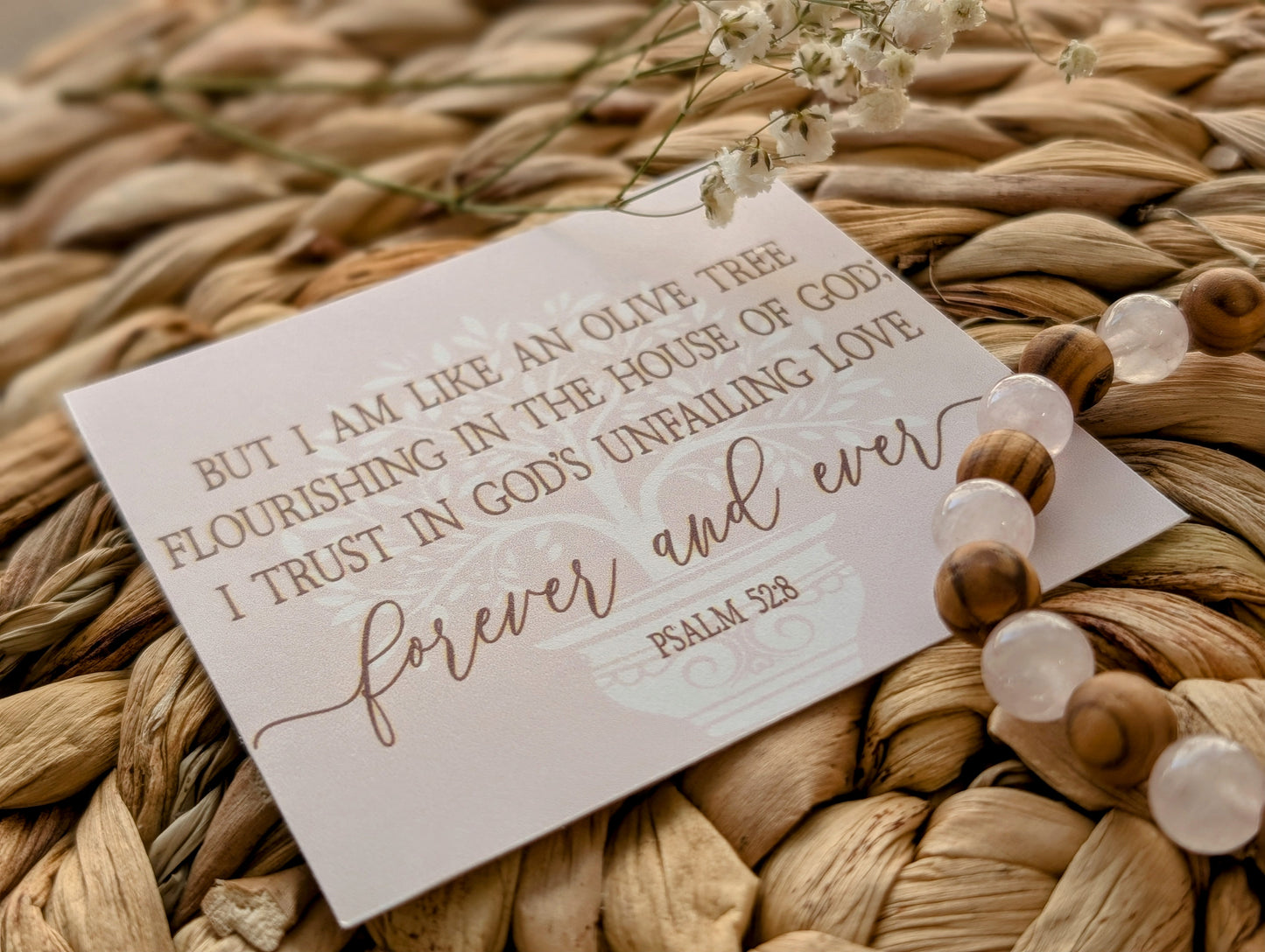 Women's Jerusalem Olive wood Bracelet