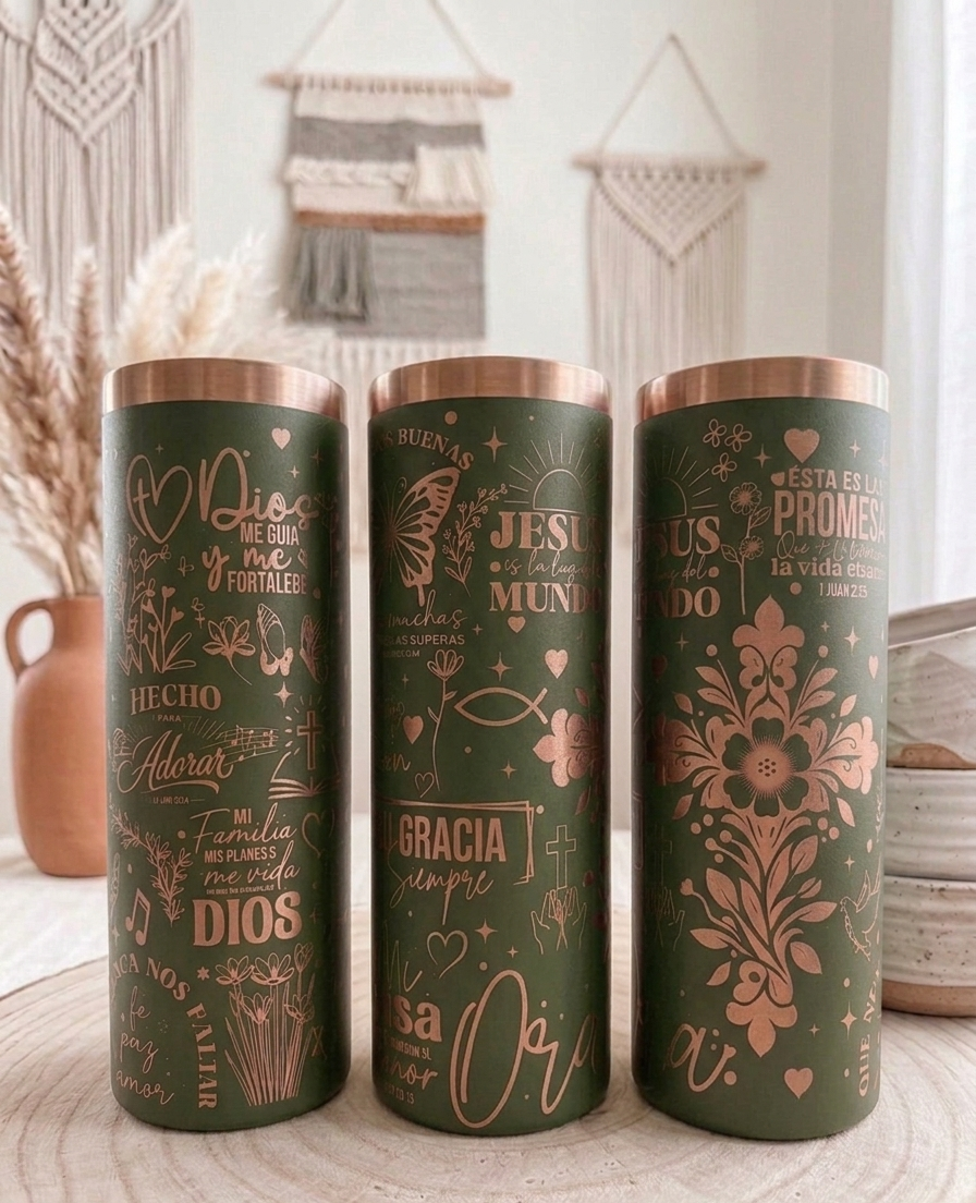 Pomesas de Dios Tumbler (Promises of God) 20oz