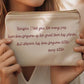 Love Like Mary Natural Canvas Pouch