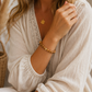 Everlasting Love Jerusalem Olive Wood Bracelet | Gold Heart Christian Bracelet – Jeremiah 31:3