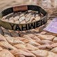 Unisex YAWHEH Israeli Leather Cuff