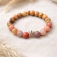 Daughter of the King gold crown Israeli Olive wood bracelet