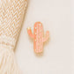 Pink & Gold Cactus Pin