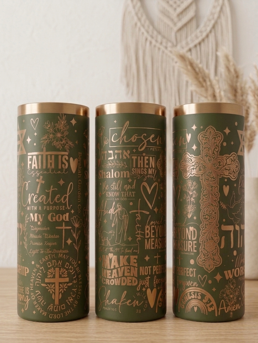 BG "Set Apart" skinny tumbler 20oz