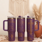 Christian women's Pray 40oz Gold Plated Cream Double walled Tumbler