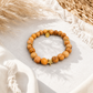 Olive Wood Star Bracelet from Bethlehem, Holy Land | Christian Faith Jewelry for Women